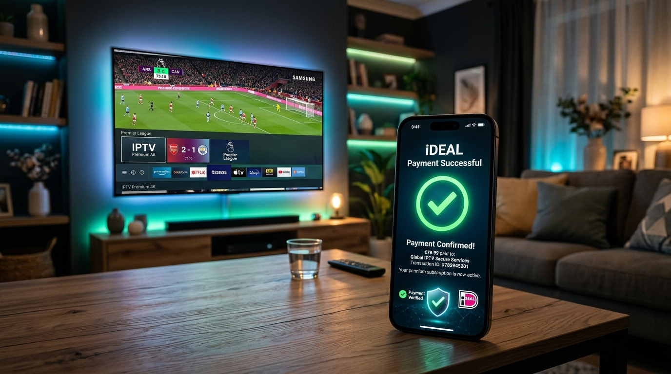 IPTV Betalen met iDEAL Veilig Bankieren