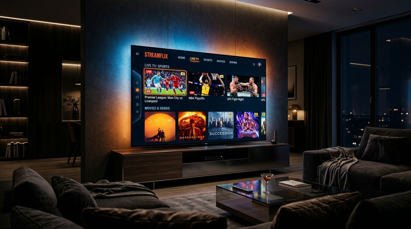 IPTV Kopen Nederland 4K Smart TV Gids